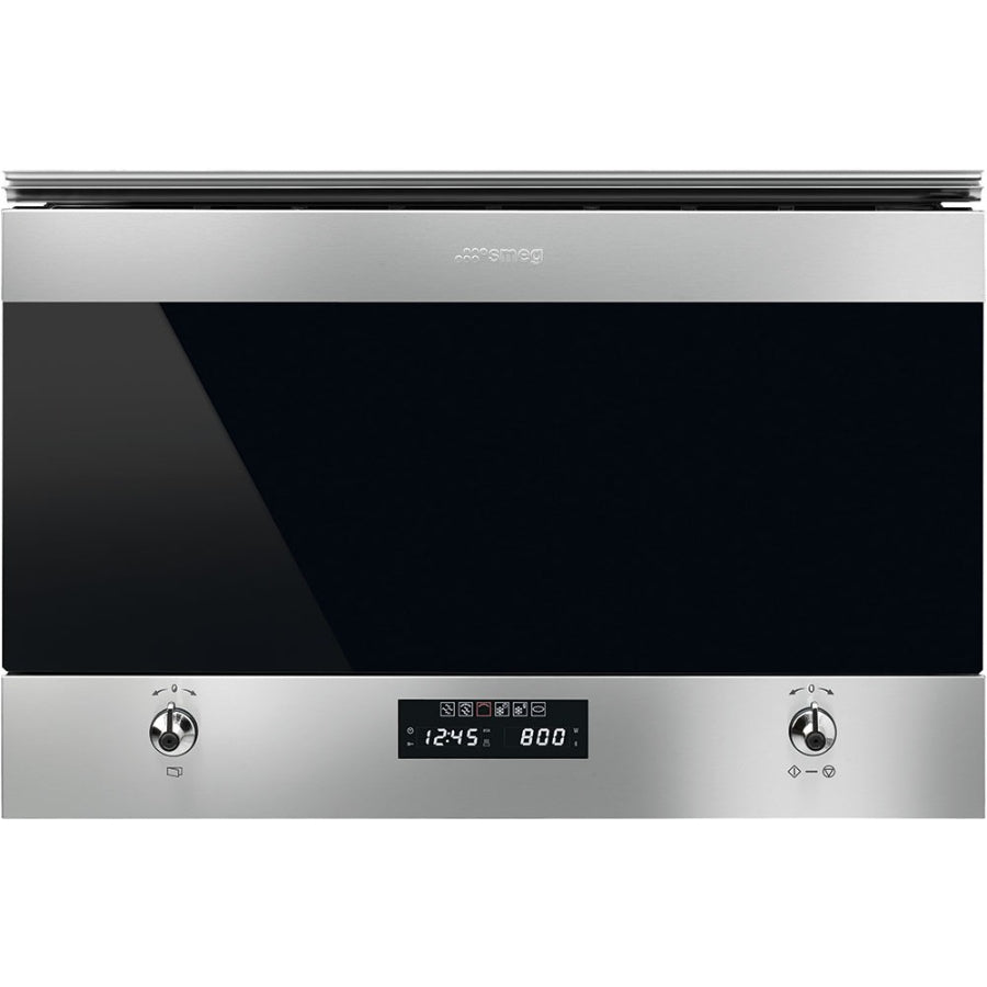 Horno Microondas Empotrable Linea Clasica Smeg 60cm