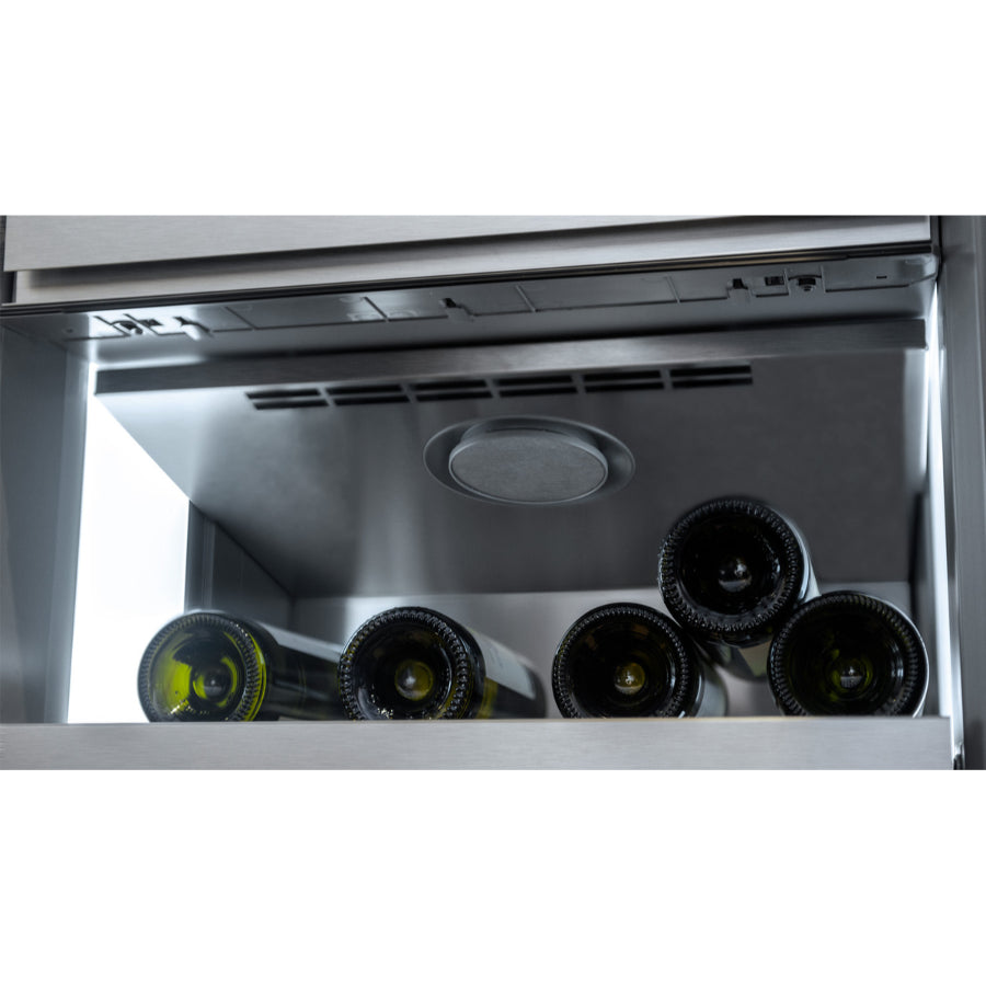 Cava de Vinos Monolith Totalmente Integrada Bisagra Derecha 75 Botellas Liebherr 45cm