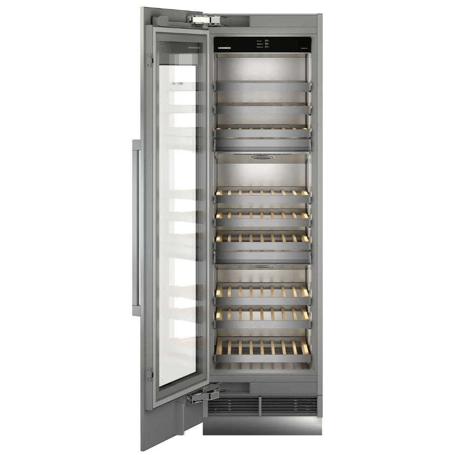 Cava de Vinos Monolith Totalmente Integrada Bisagra Izquierda 96 Botellas Liebherr 60cm