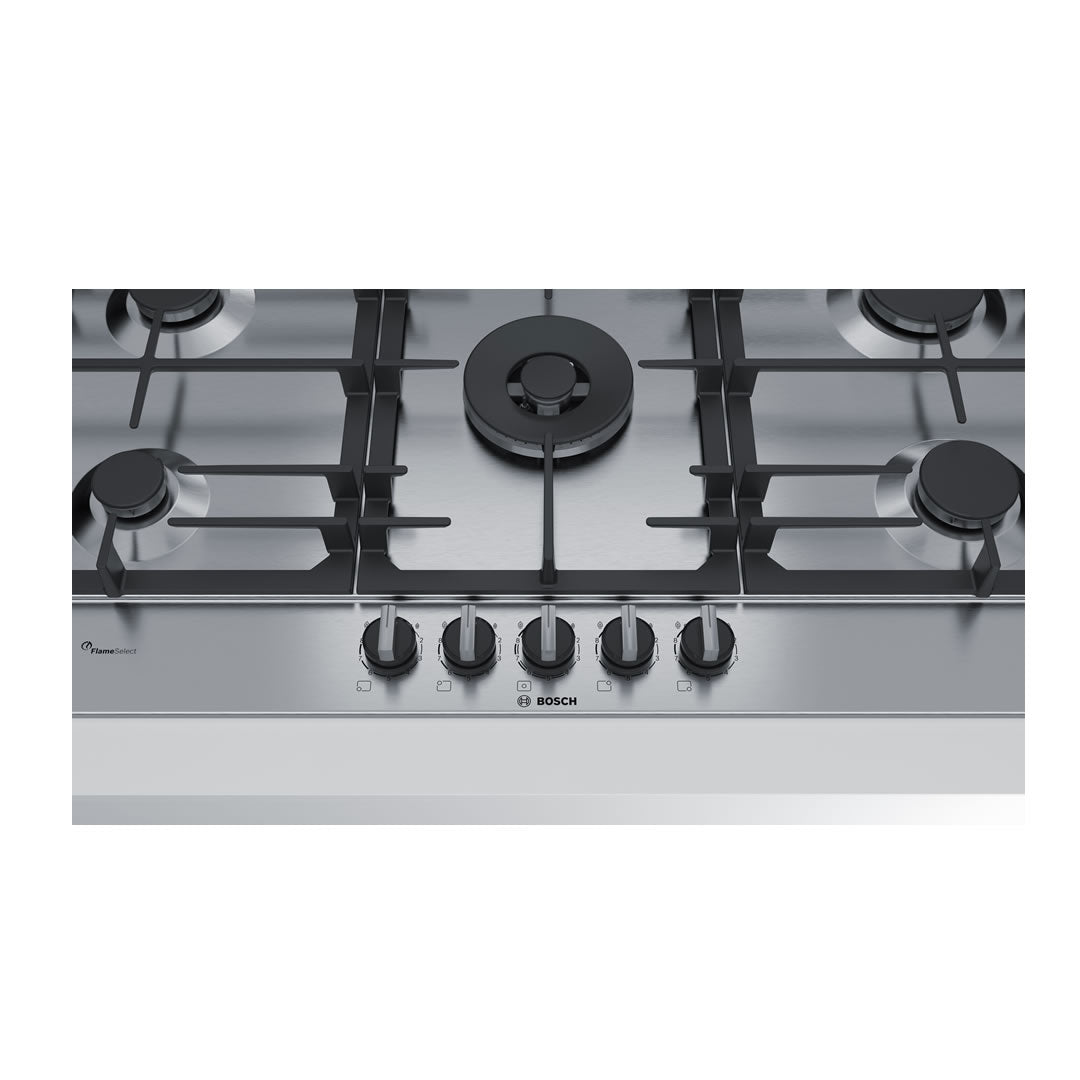 Estufa A Gas Bosch En Acero Inoxidable 90cm PCR9A5B90