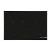 Cubierta de inducción Serie 6 de 80 cm Negro con perfiles