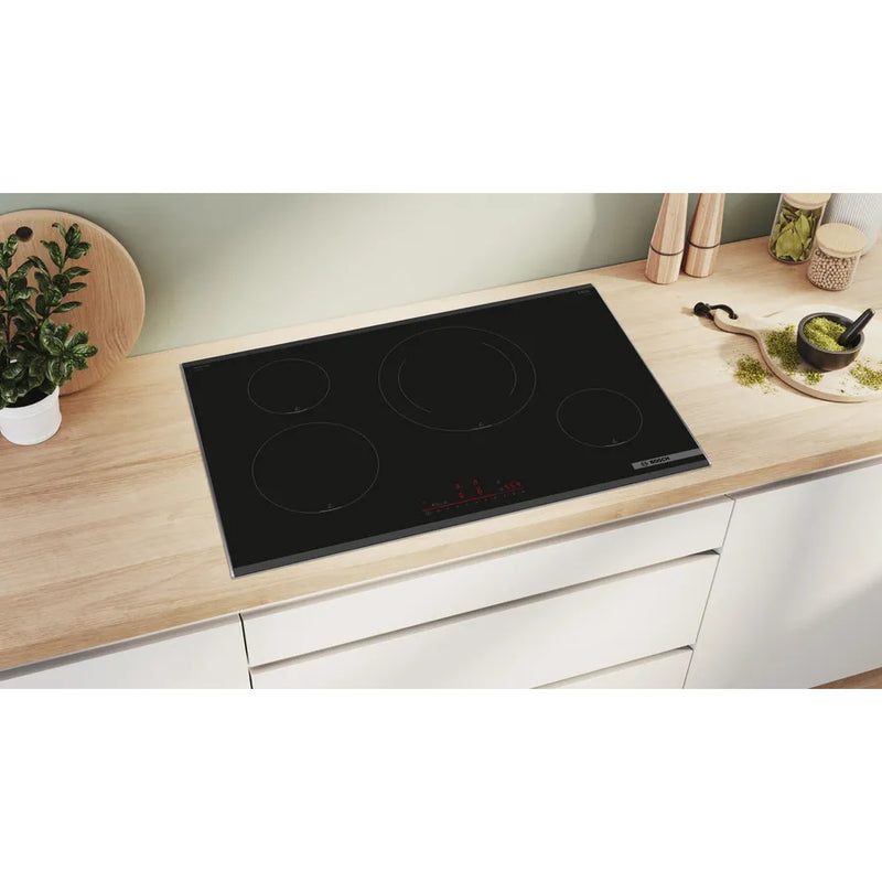 Placa de Induccion Serie 6 Bosch 80 cm - Negro