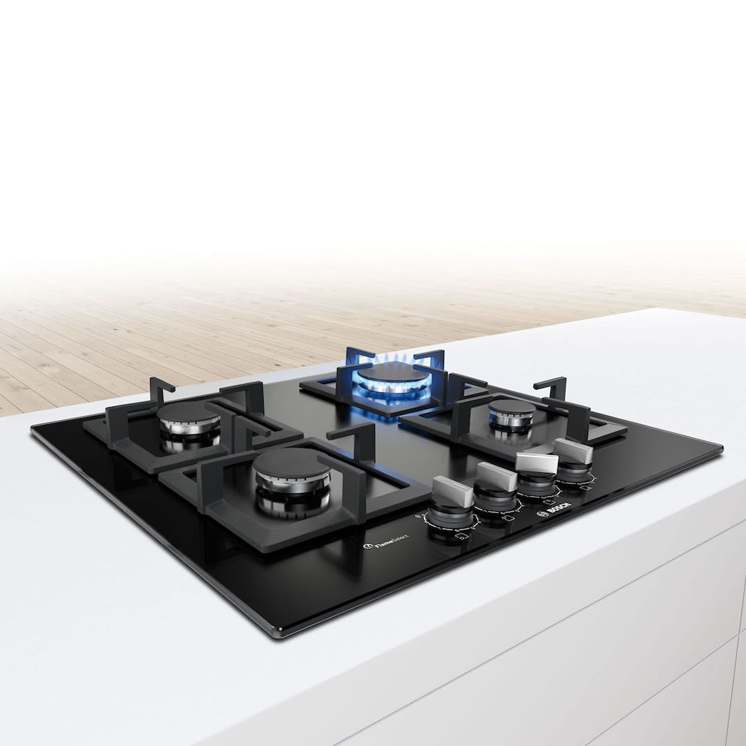 Estufa A Gas Bosch En Vidrio 60cm PPP6A6B20
