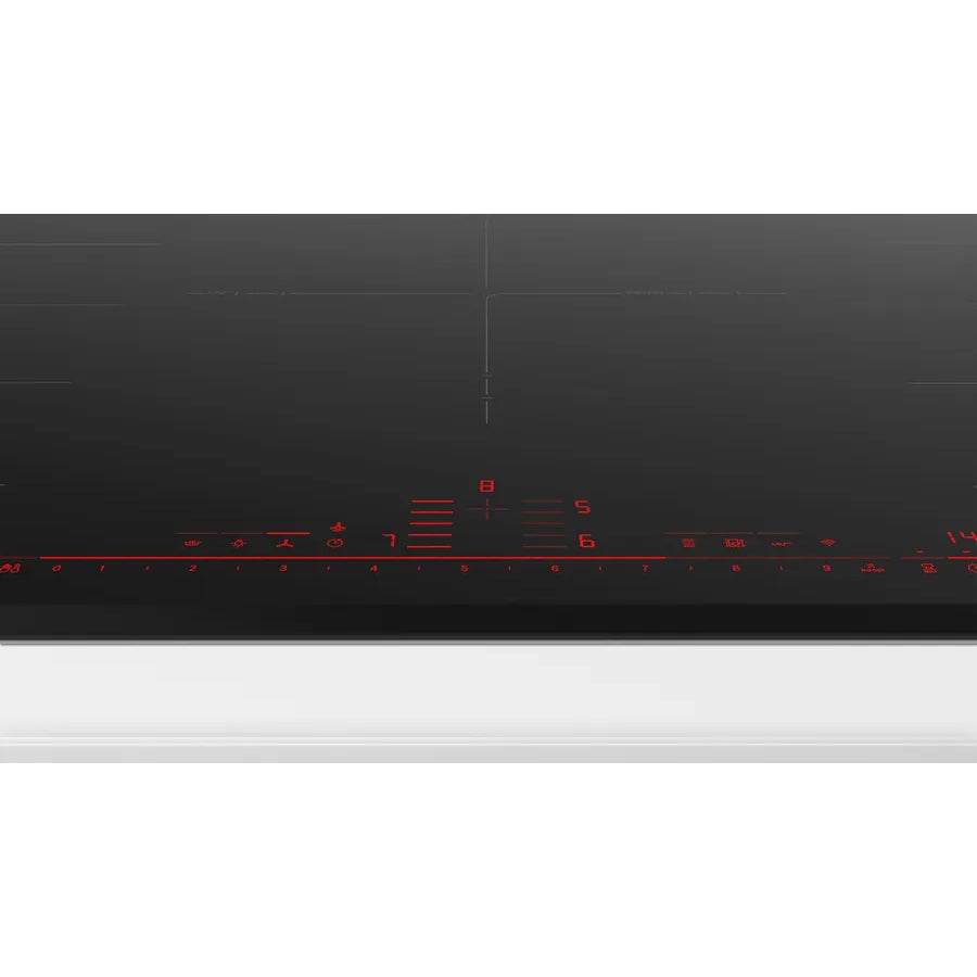 Cubierta de inducción Bosch Serie 8 de 90 cm Negro con perfiles