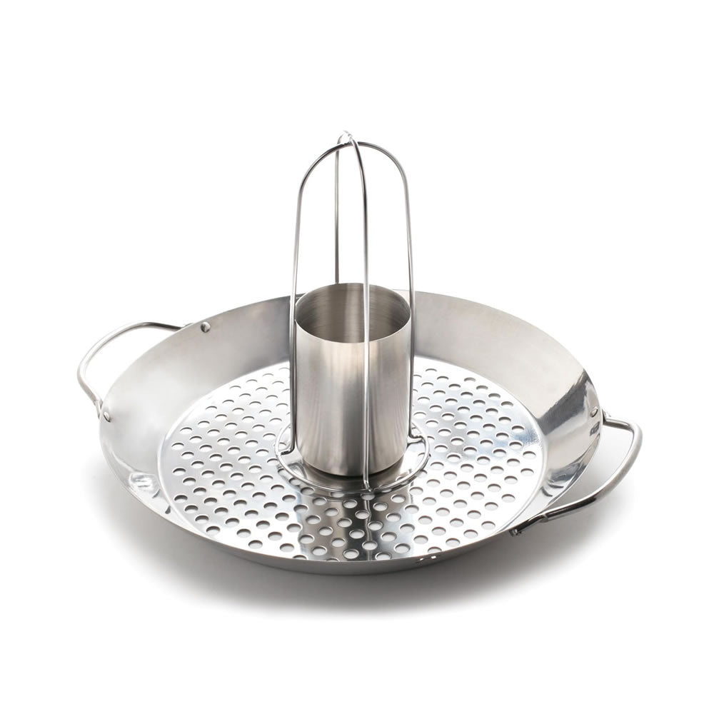 Wok 2 en 1 OUTSET Para Cocción De Aves QS56