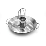 Wok 2 en 1 OUTSET Para Coccion De Aves QS56