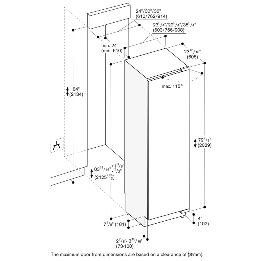 Frigorífico Vario Serie 400 Gaggenua 60cm