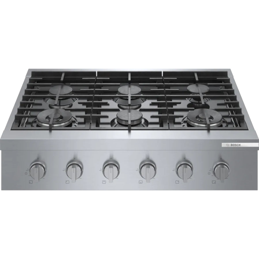Estufa a gas Range top Serie 800 Bosch 90cm