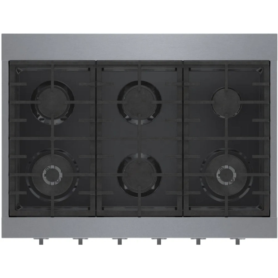 Estufa a gas Range top Serie 800 Bosch 90cm