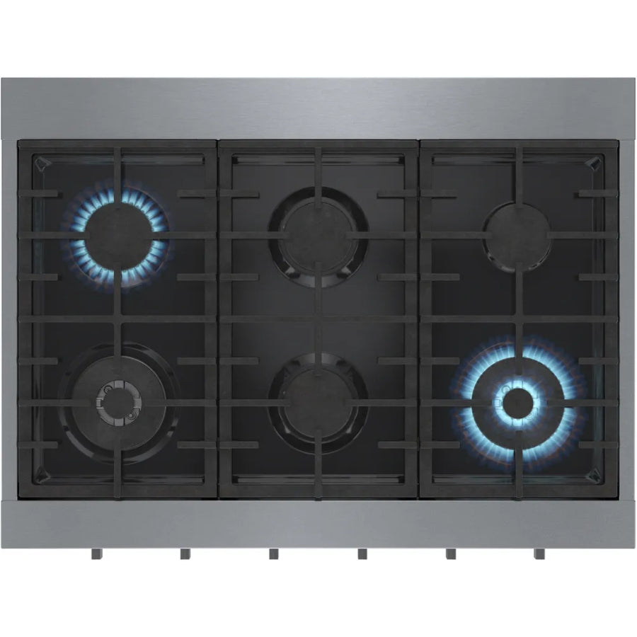 Estufa a gas Range top Serie 800 Bosch 90cm