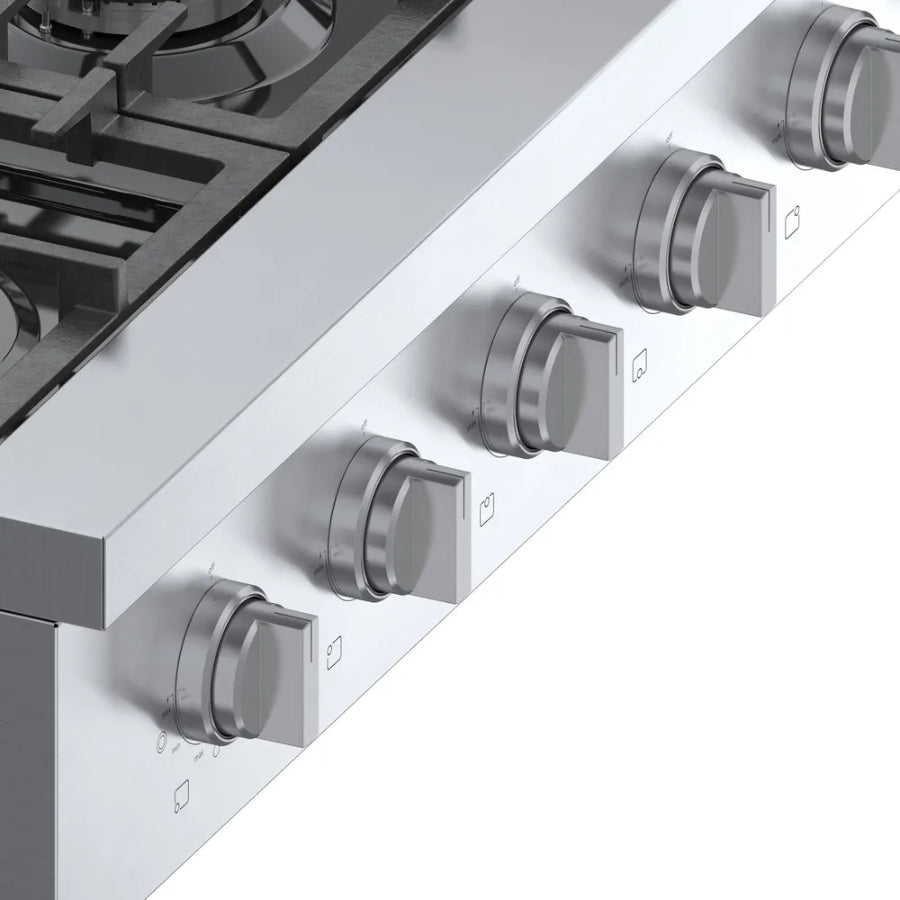 Estufa a gas Range top Serie 800 Bosch 90cm