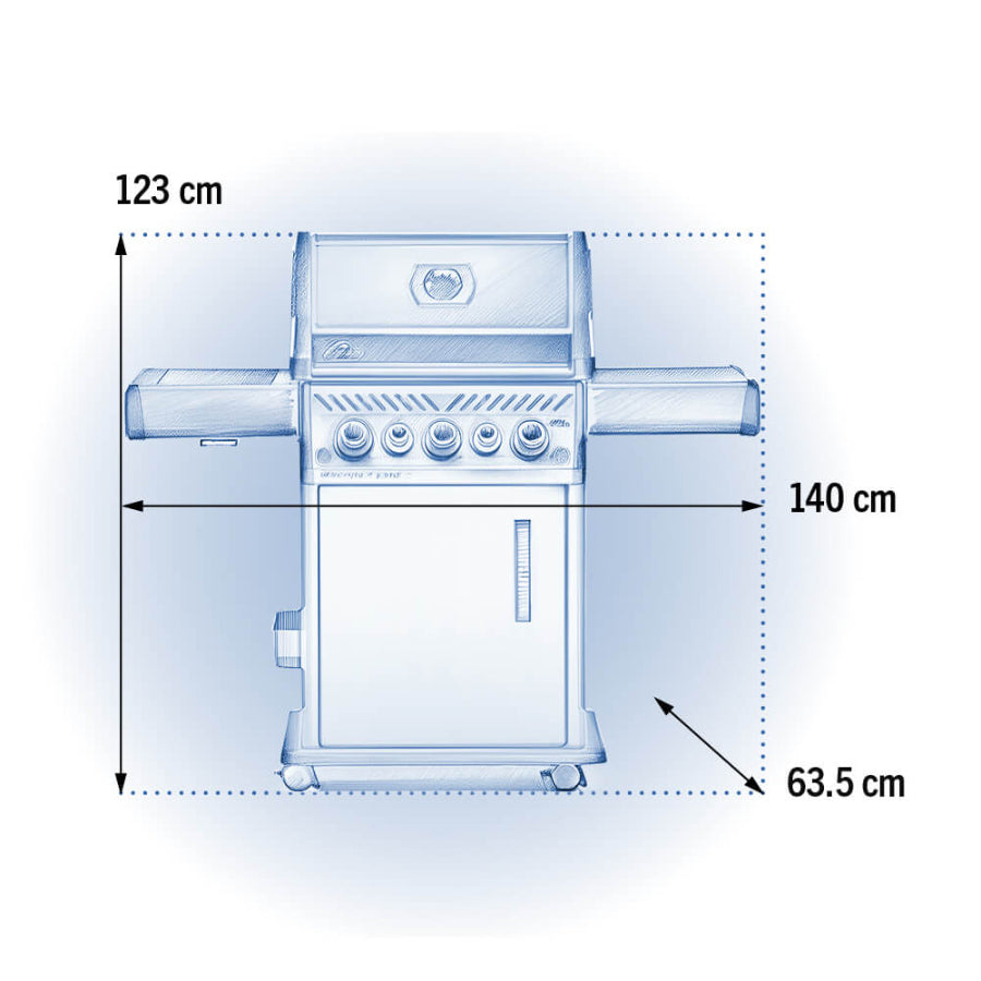 ASADOR NAPOLEON Rogue SE 425 RSIB