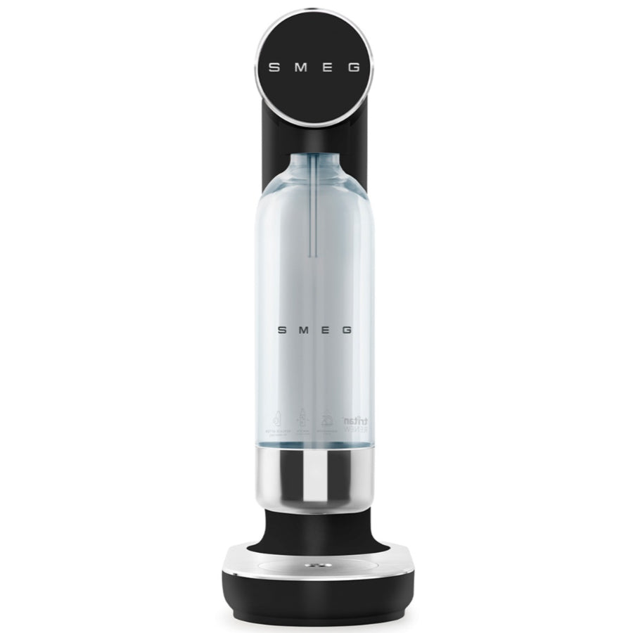 Gasificadora De Agua Smeg Color Negro