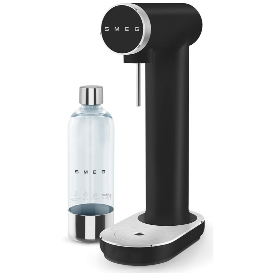 Gasificadora De Agua Smeg Color Negro