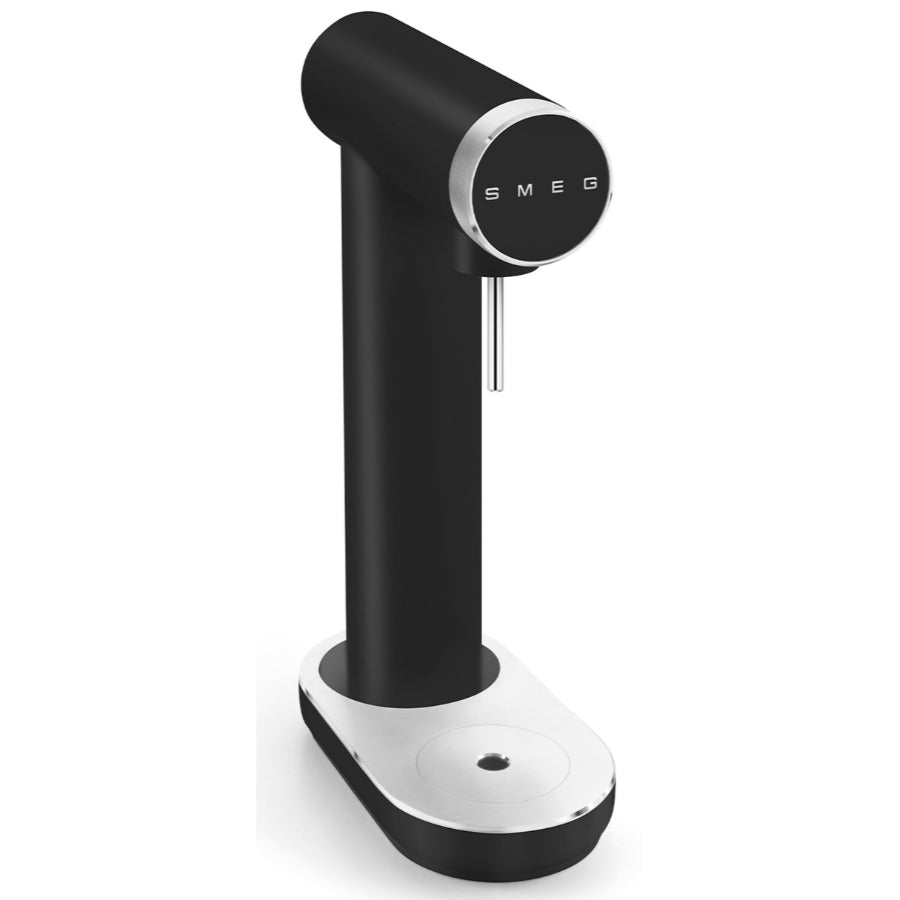 Gasificadora De Agua Smeg Color Negro
