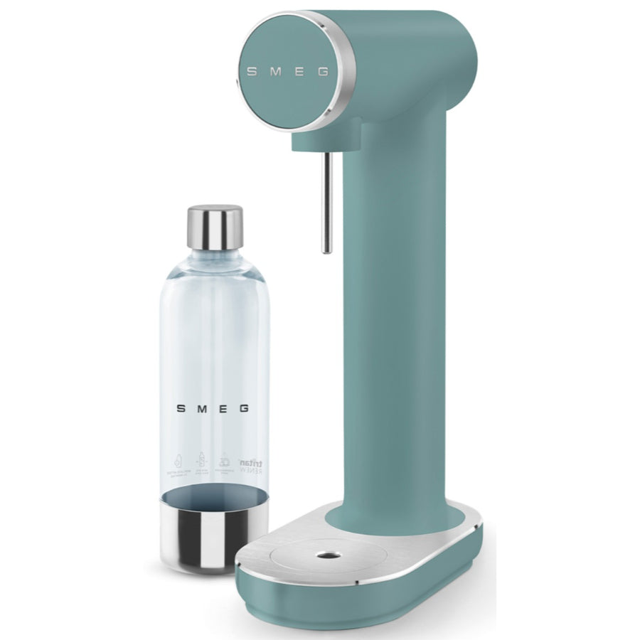 Gasificadora De Agua Smeg Color Verde Esmeralda