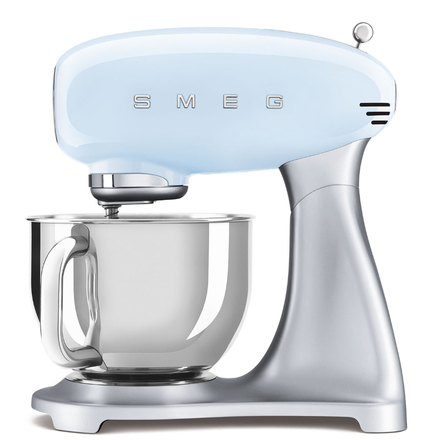 Batidora Eléctrica Retro Smeg Color Azul Pastel