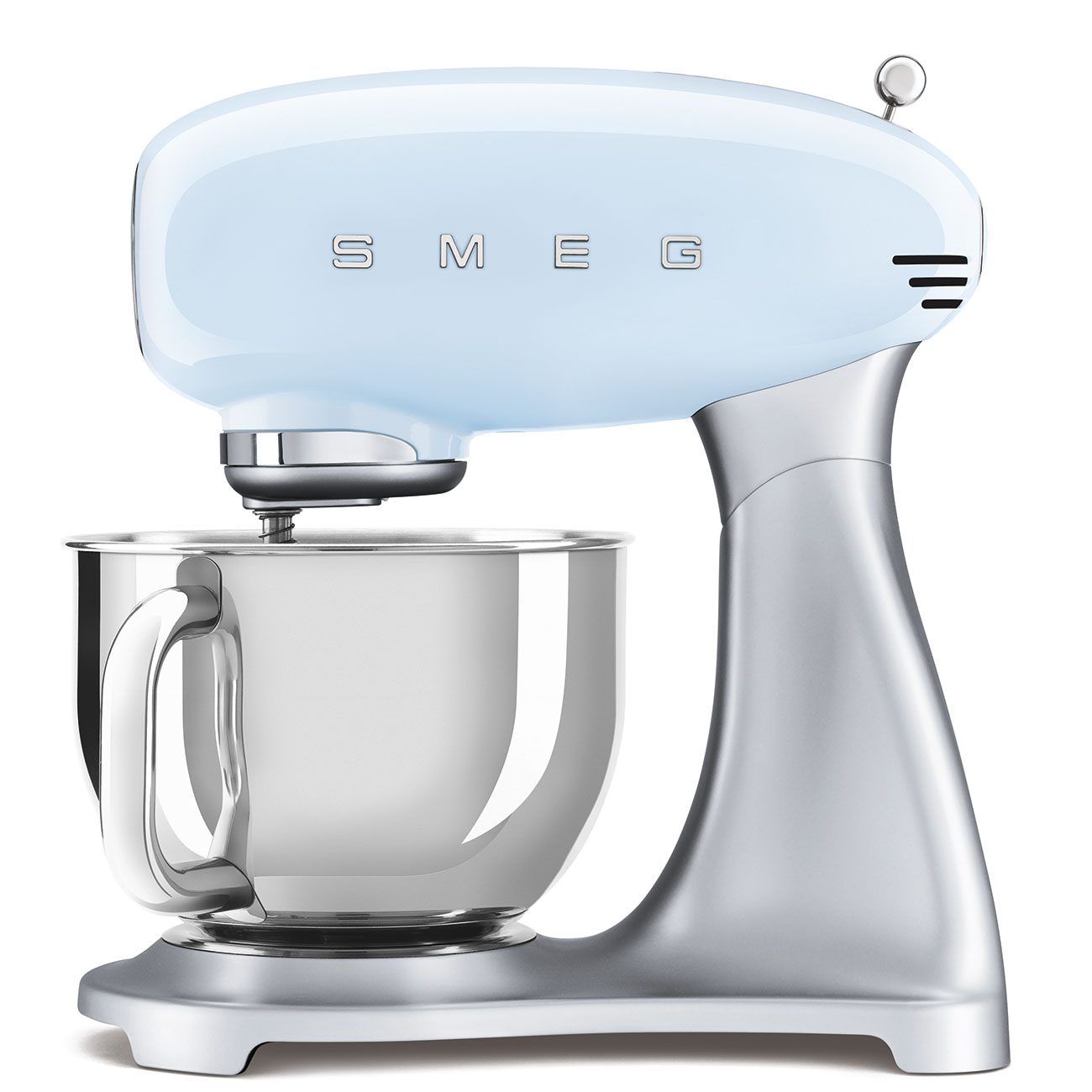 Batidora Eléctrica Retro Smeg Color Azul Pastel