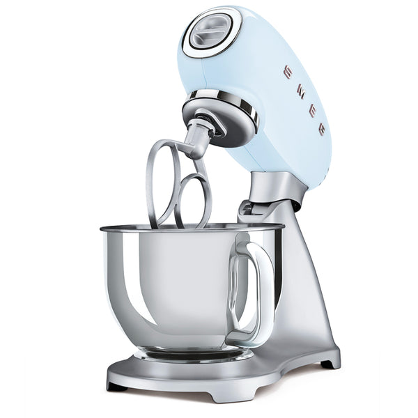 Batidora Eléctrica Retro Smeg Color Azul Pastel
