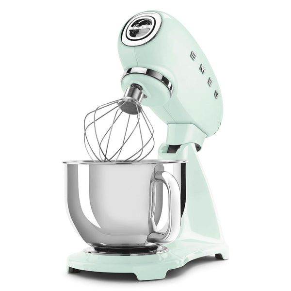 Batidora Eléctrica Retro Smeg Color Verde Pastel