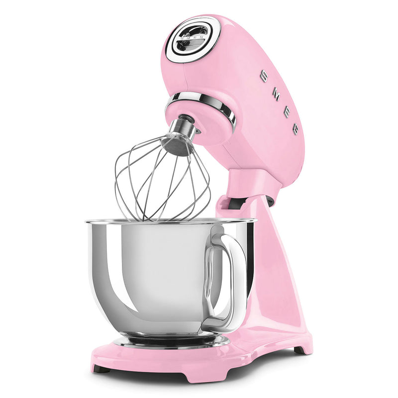 BATIDORA ELÉCTRICA RETRO SMEG COLOR ROSA