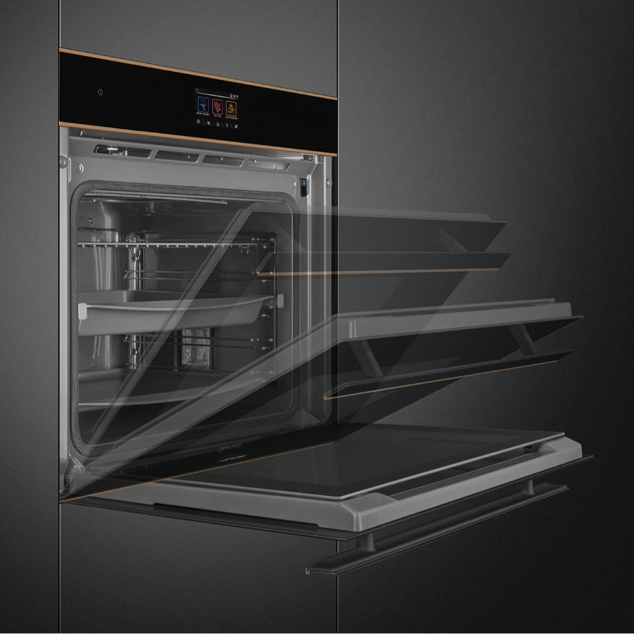 Horno a Vapor Combinado Dolce Stil Novo Smeg 60x60cm