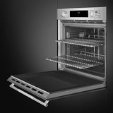 horno eléctrico empotrable Smeg línea Clásica 76cm