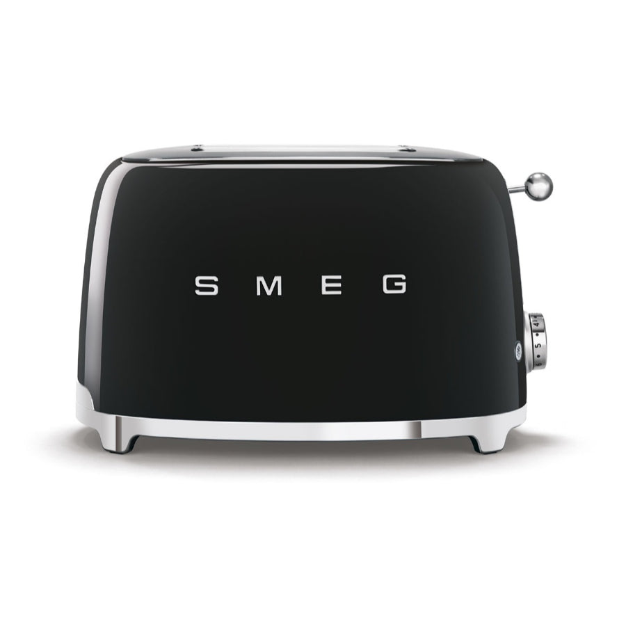 Tostadora Eléctrica Retro Smeg Color Negro