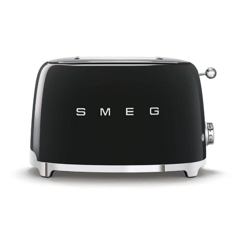 Tostadora Eléctrica Retro Smeg Color Negro