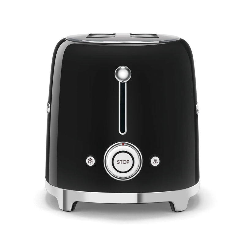 Tostadora Eléctrica Retro Smeg Color Negro