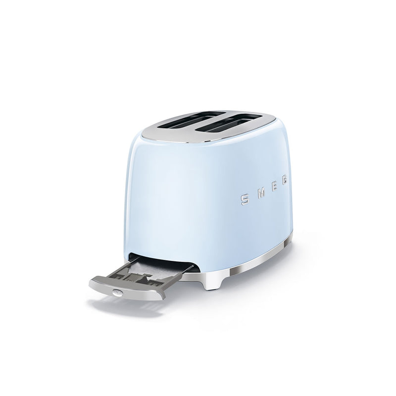 Tostadora Eléctrica Smeg Azul Pastel TSF01PBUS