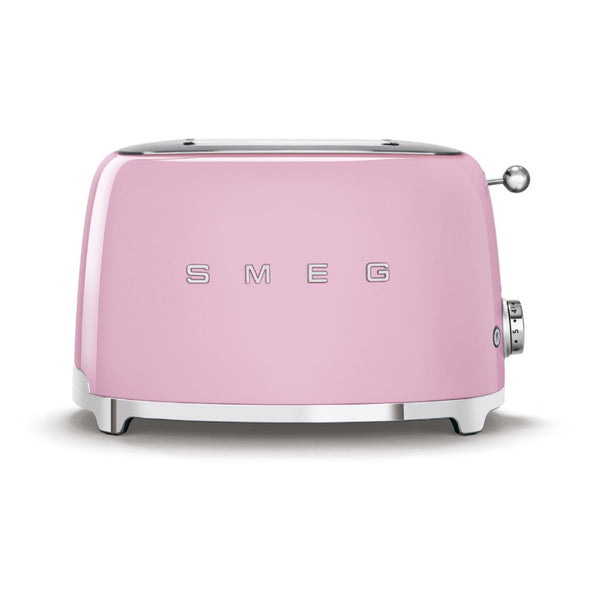 Tostadora Eléctrica Retro Smeg Color Rosa