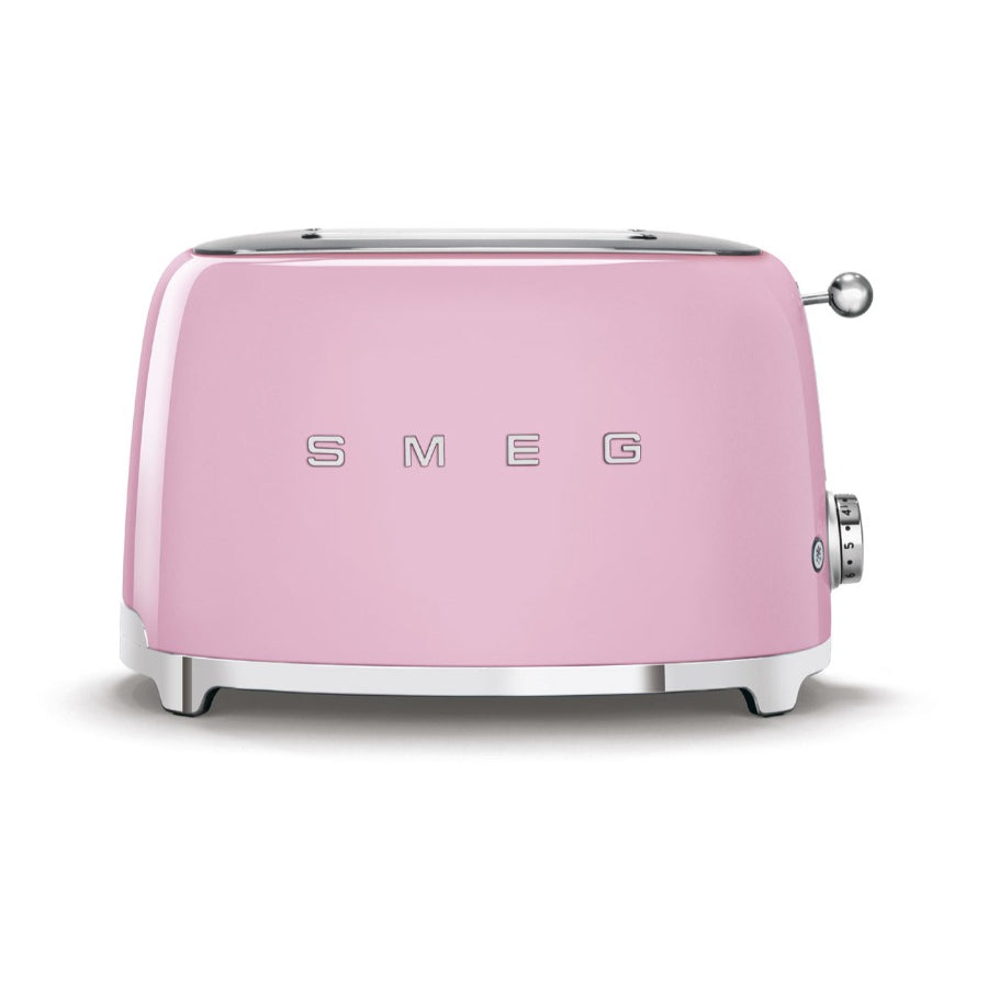Tostadora Eléctrica Retro Smeg Color Rosa