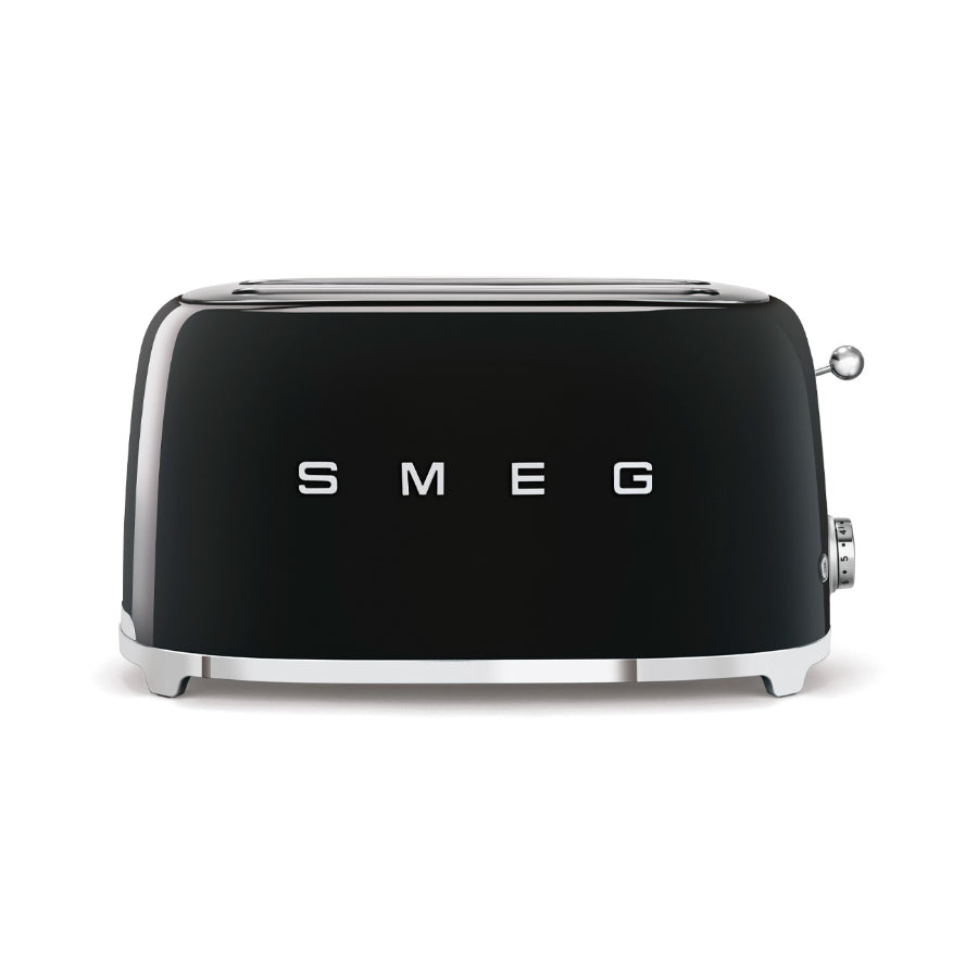 Tostadora Eléctrica Retro Smeg Color Negro - Nuevo Modelo