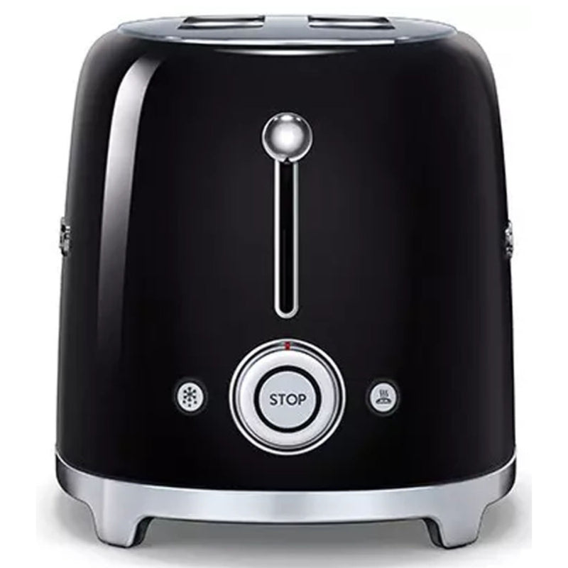 Tostadora Eléctrica Retro Smeg Color Negro - Nuevo Modelo