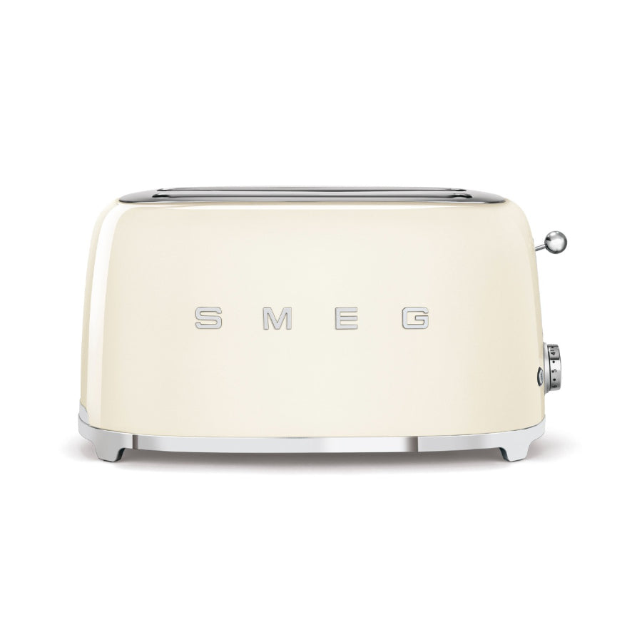 Tostadora Eléctrica Retro Smeg Color Crema - Nuevo Modelo