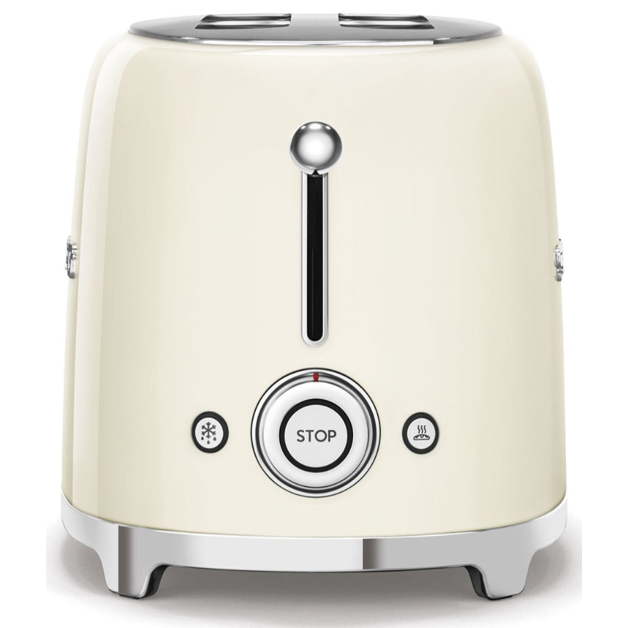 Tostadora Eléctrica Retro Smeg Color Crema - Nuevo Modelo