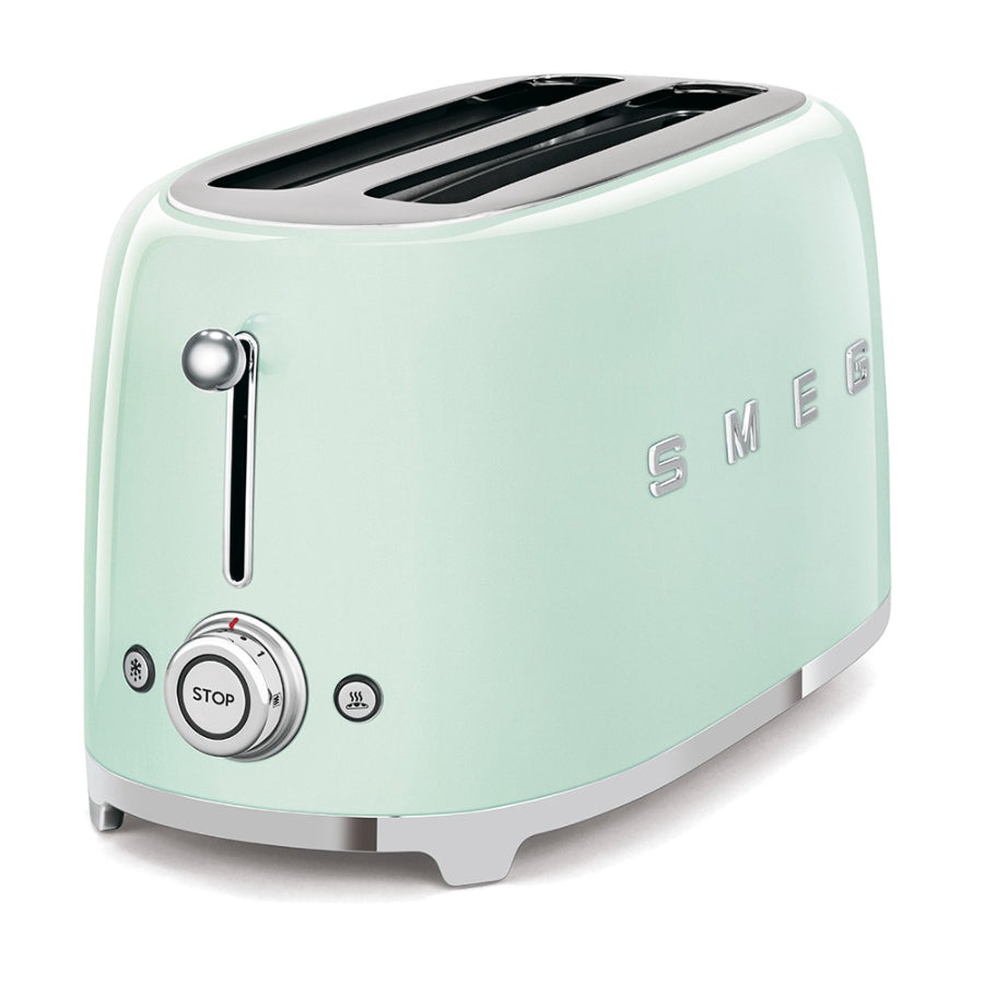 Tostadora Eléctrica Retro Smeg Color Verde Pastel - Nuevo Modelo