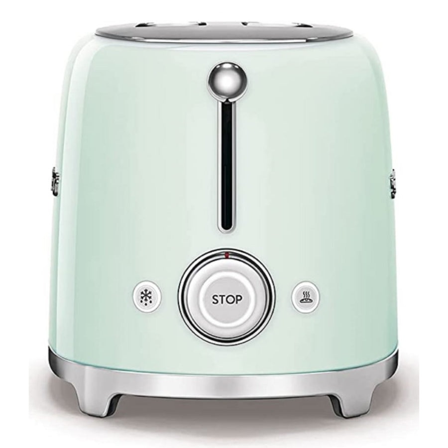 Tostadora Eléctrica Retro Smeg Color Verde Pastel - Nuevo Modelo
