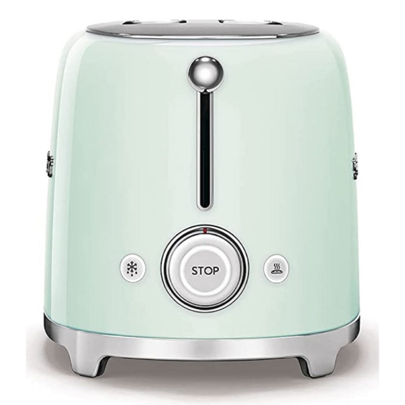 Tostadora Eléctrica Retro Smeg Color Verde Pastel - Nuevo Modelo