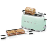 Tostadora Eléctrica Retro Smeg Color Verde Pastel - Nuevo Modelo
