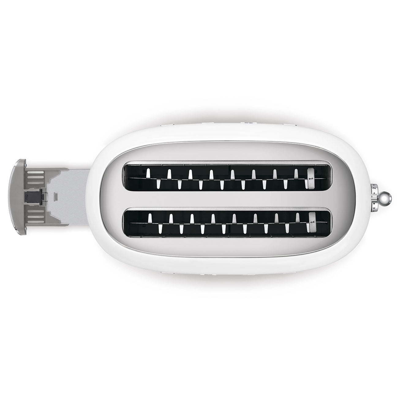 Tostadora electrica retro smeg BLANCO 4 rebanadas