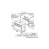 Horno Bosch Serie 6 90 x 60 cm Acero inoxidable