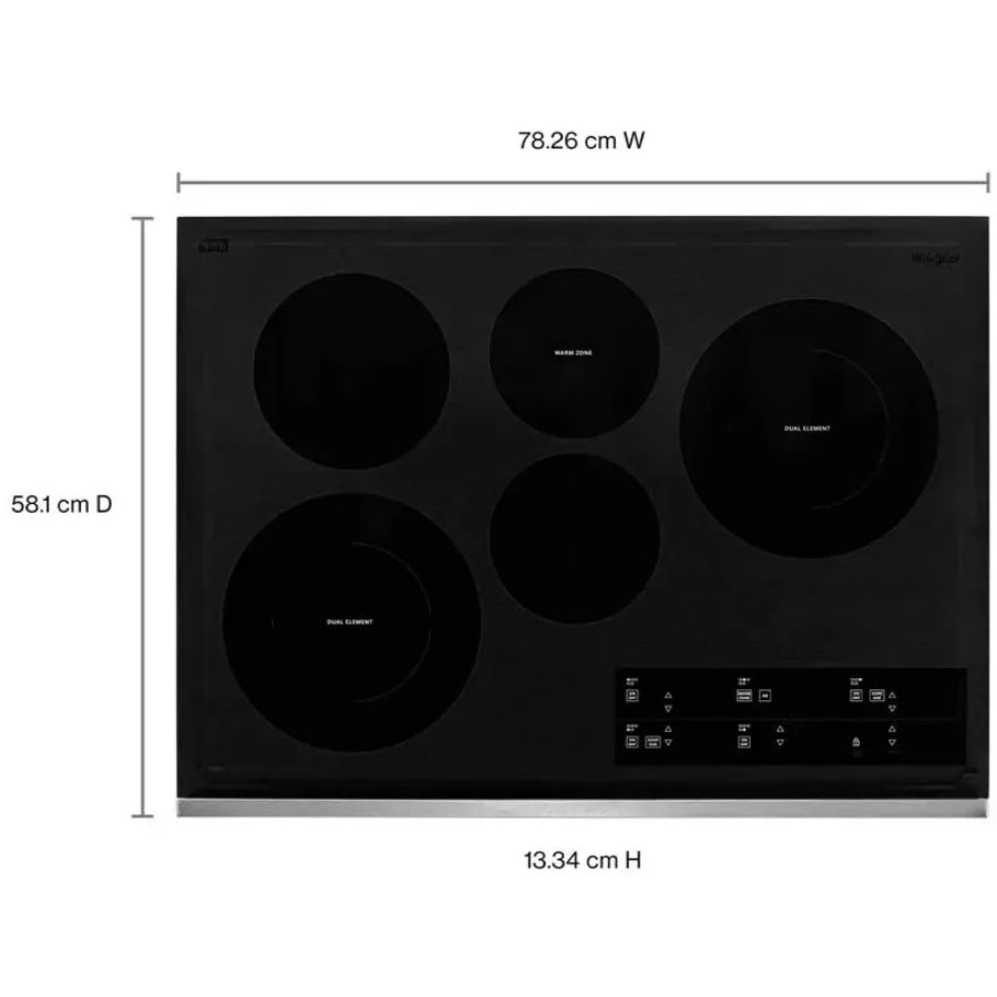 Encimera Eléctrica Vitroceramica Whirlpool 76cm