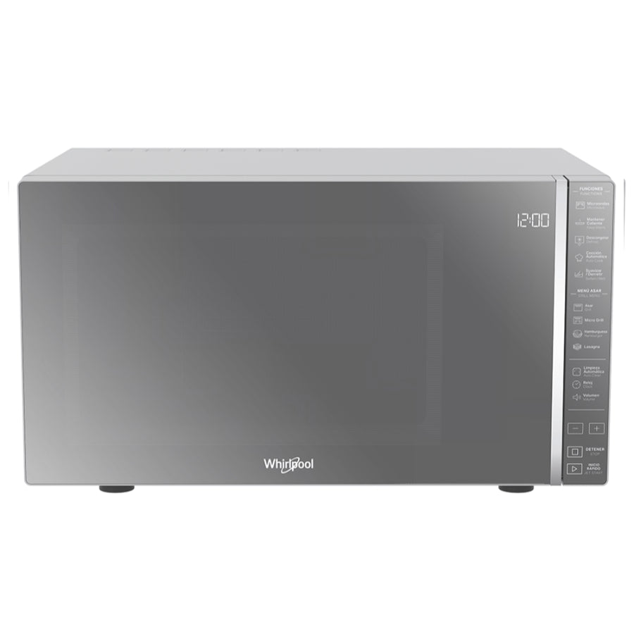 Microondas Con Función Grill Whirlpool Color Plata 30Lts