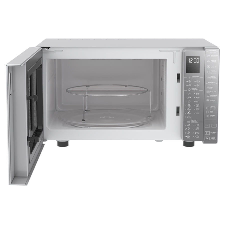Microondas Con Función Grill Whirlpool Color Plata 30Lts