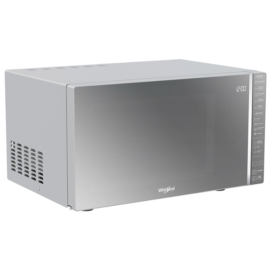 Microondas Con Función Grill Whirlpool Color Plata 30Lts