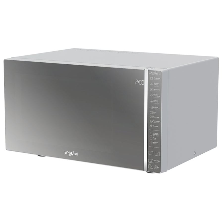 Microondas Con Función Grill Whirlpool Color Plata 30Lts
