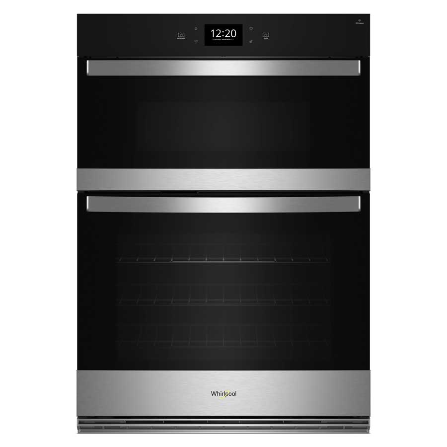 Horno de pared combinado de microondas y freidora de aire de 6,4 pies cúbicos