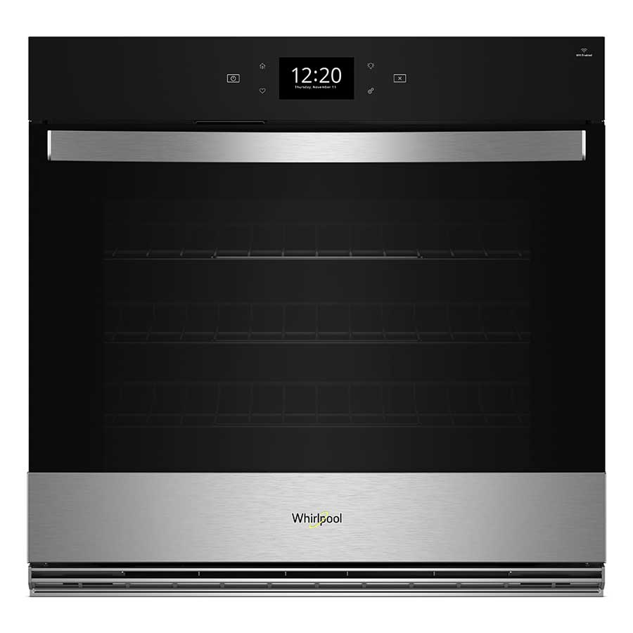 Horno de pared inteligente individual de 5,0 pies cúbicos con Air Fry